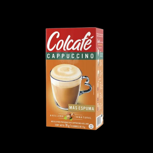 CAFÉ CAPPUCCINO COLCAFE 6U 13G AVELLANA